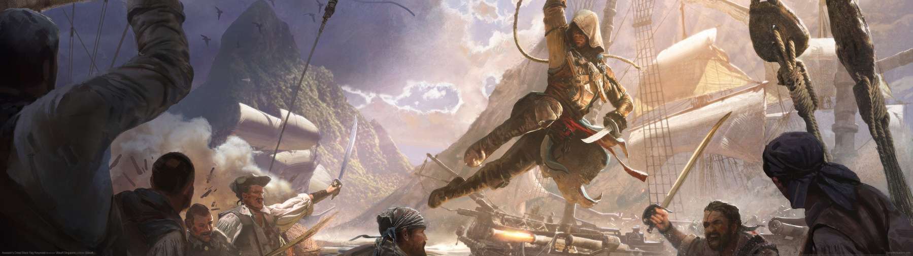 Assassin's Creed: Black Flag Resynced achtergrond