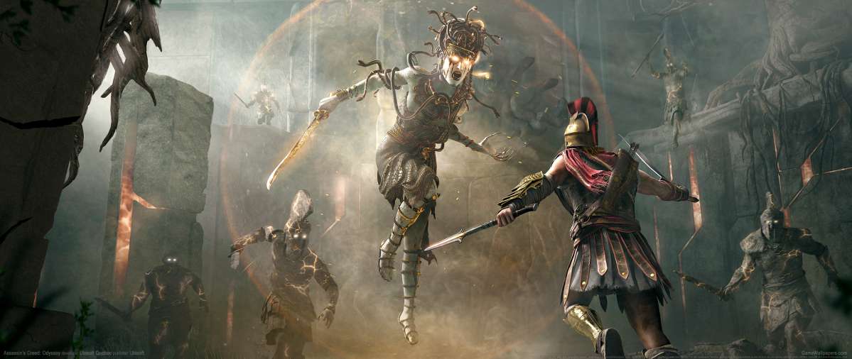 Assassin's Creed: Odyssey ultrawide achtergrond 06