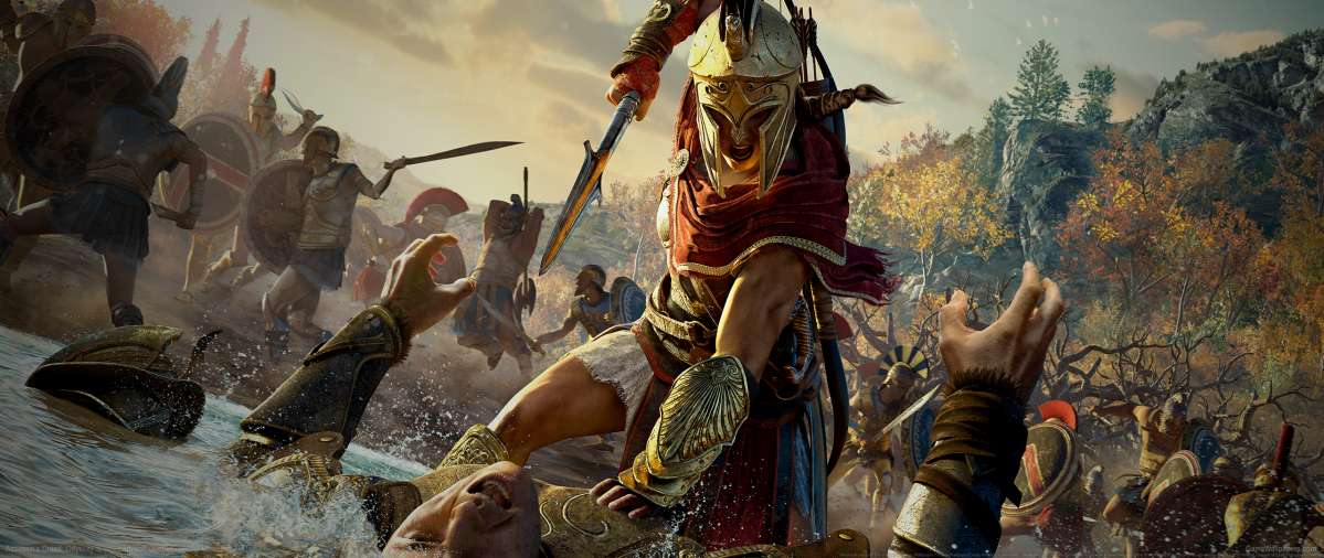 Assassin's Creed: Odyssey ultrawide achtergrond 07
