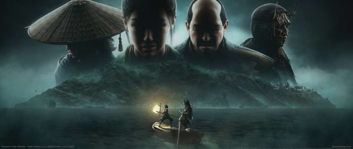 Assassin's Creed: Shadows - Claws of Awaji ultrawide achtergrond 01
