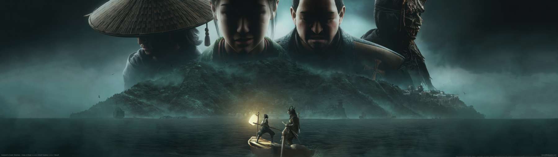 Assassin's Creed: Shadows - Claws of Awaji superwide achtergrond 01
