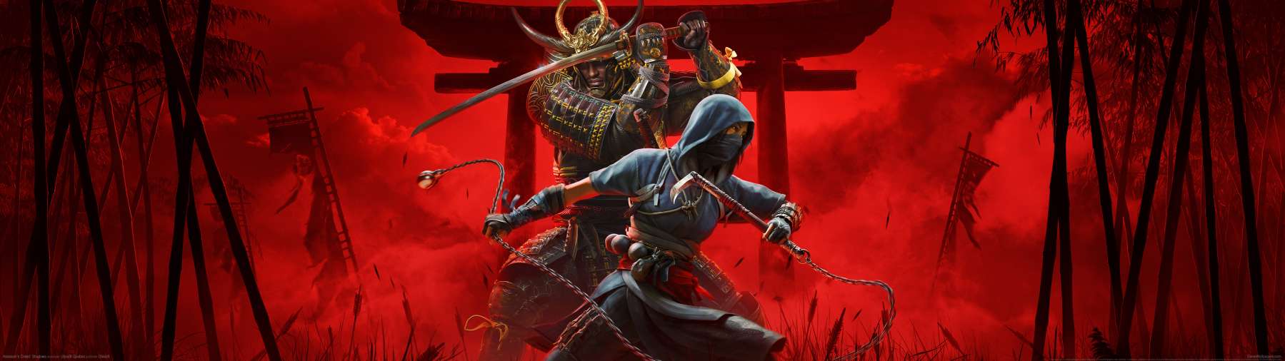 Assassin's Creed: Shadows superwide achtergrond 01