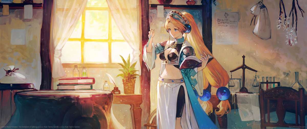 Atelier Marie Remake: The Alchemist of Salburg achtergrond