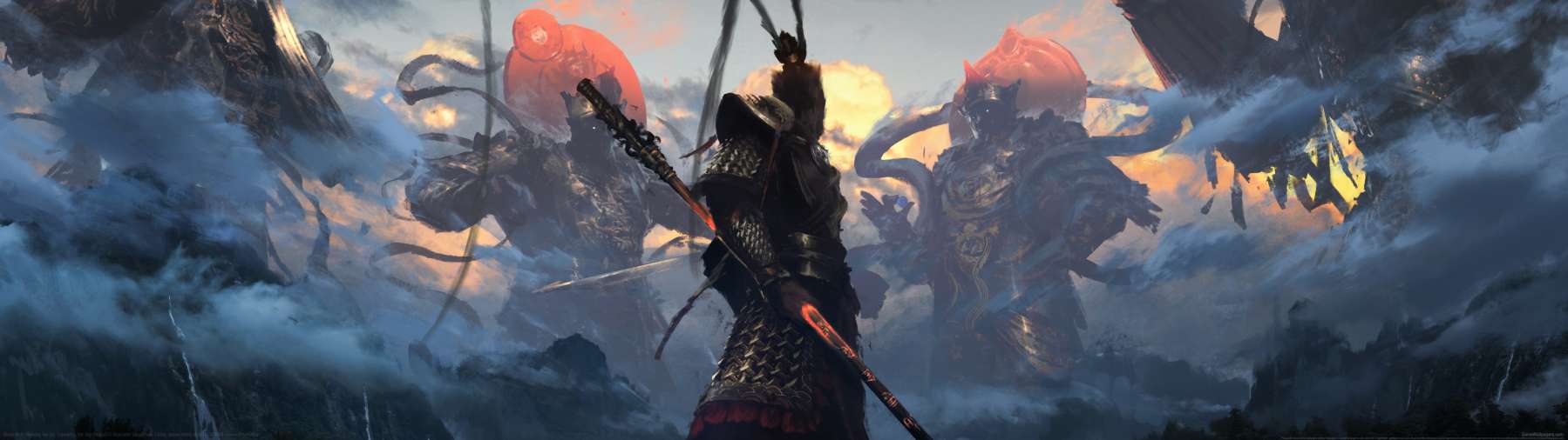 Black Myth: Wukong fan art achtergrond