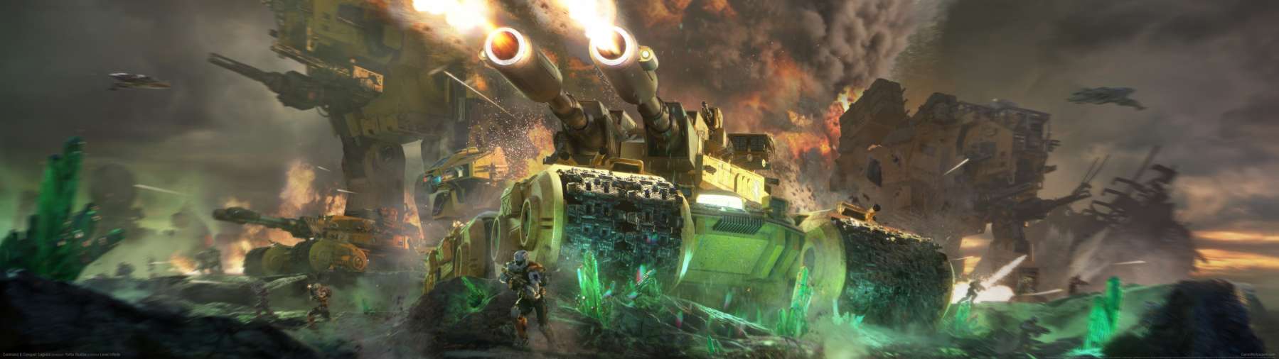 Command & Conquer: Legions superwide achtergrond 01