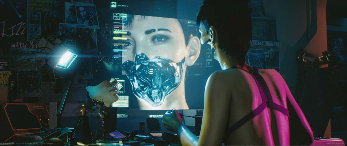 Cyberpunk 2077 achtergrond