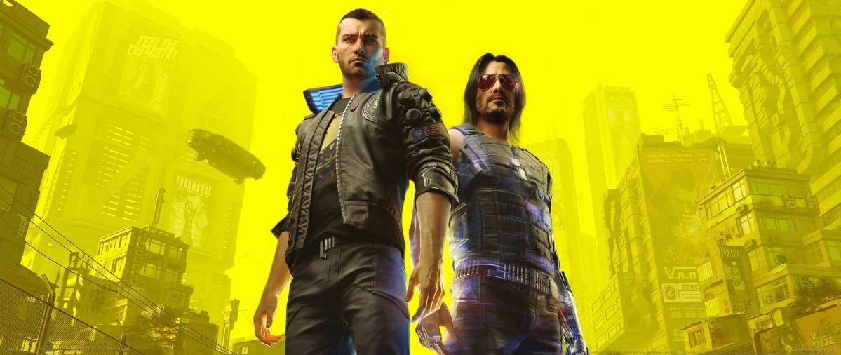Cyberpunk 2077 ultrawide achtergrond 36