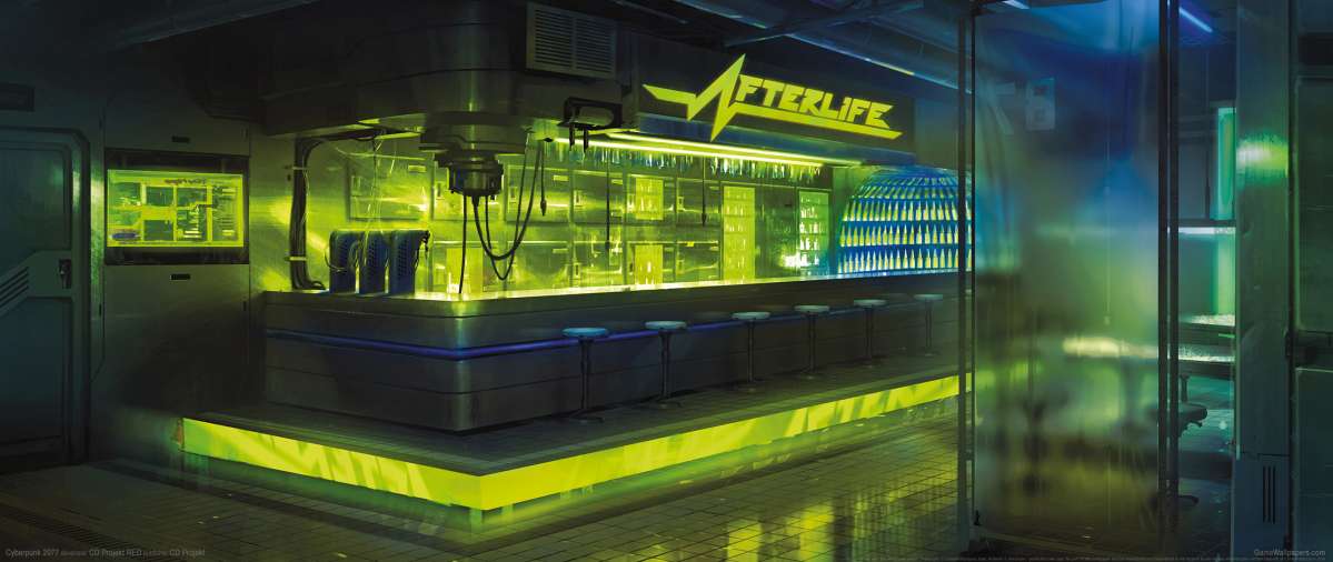 Cyberpunk 2077 ultrawide achtergrond 37