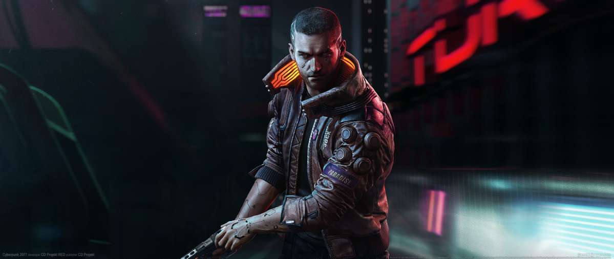 Cyberpunk 2077 ultrawide achtergrond 38