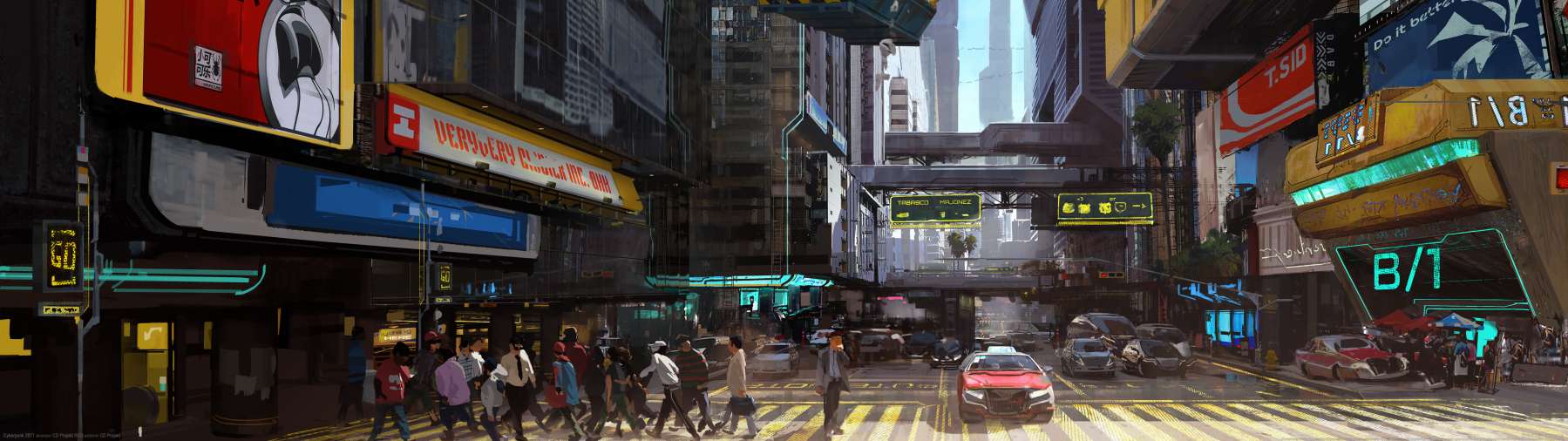 Cyberpunk 2077 superwide achtergrond 51