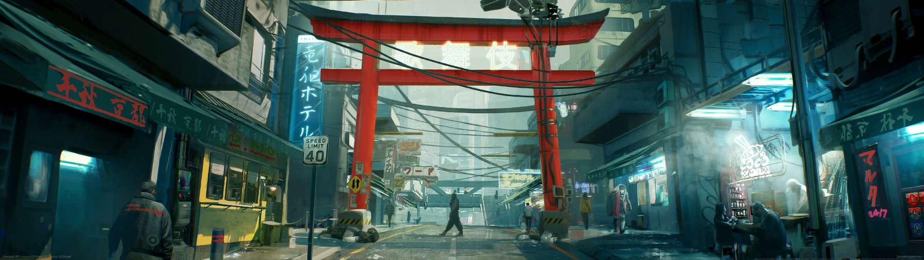 Cyberpunk 2077 superwide achtergrond 52