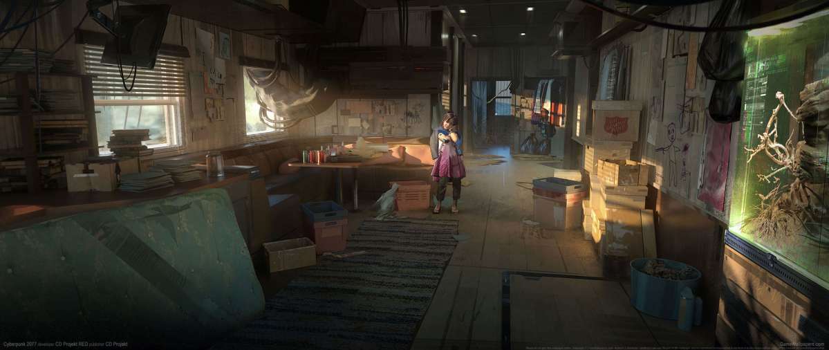 Cyberpunk 2077 ultrawide achtergrond 55