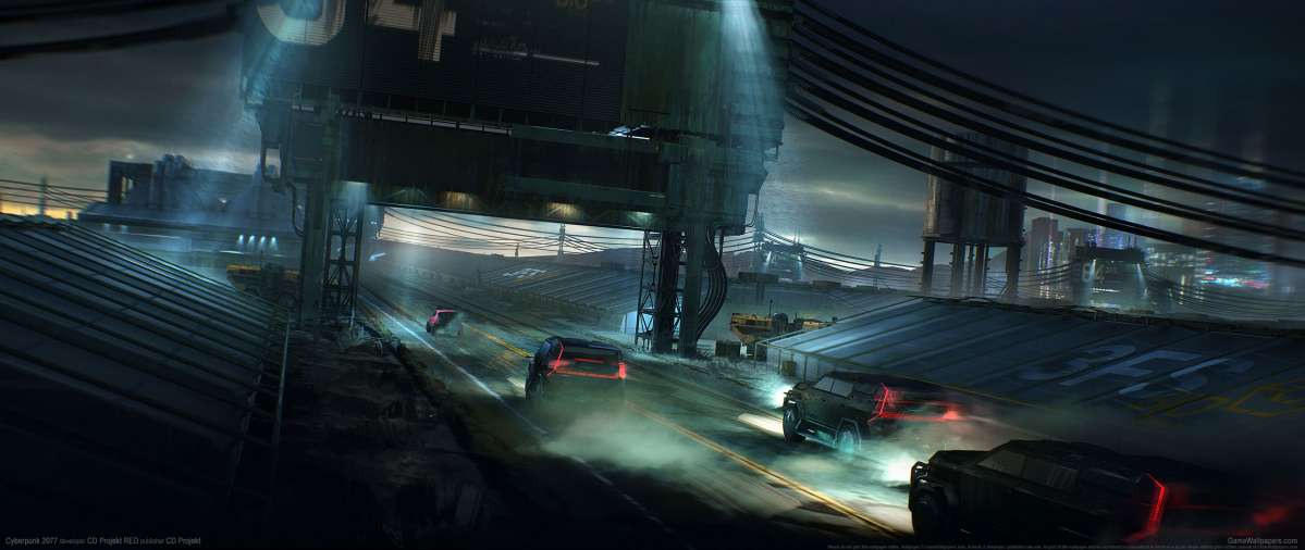 Cyberpunk 2077 ultrawide achtergrond 58