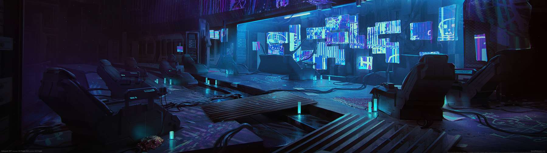 Cyberpunk 2077 superwide achtergrond 60