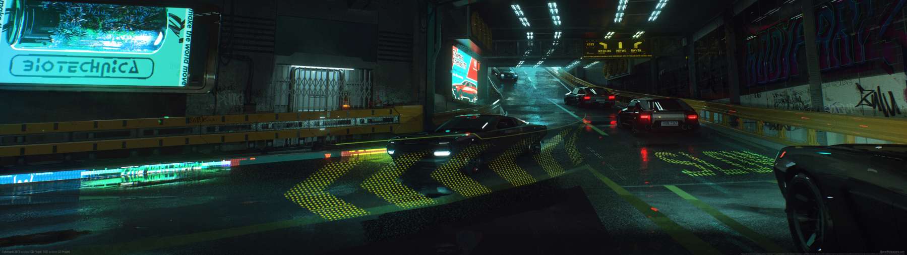 Cyberpunk 2077 superwide wallpaper or background 62