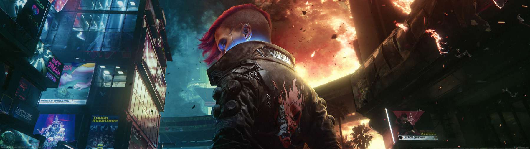 Cyberpunk 2077 superwide achtergrond 67