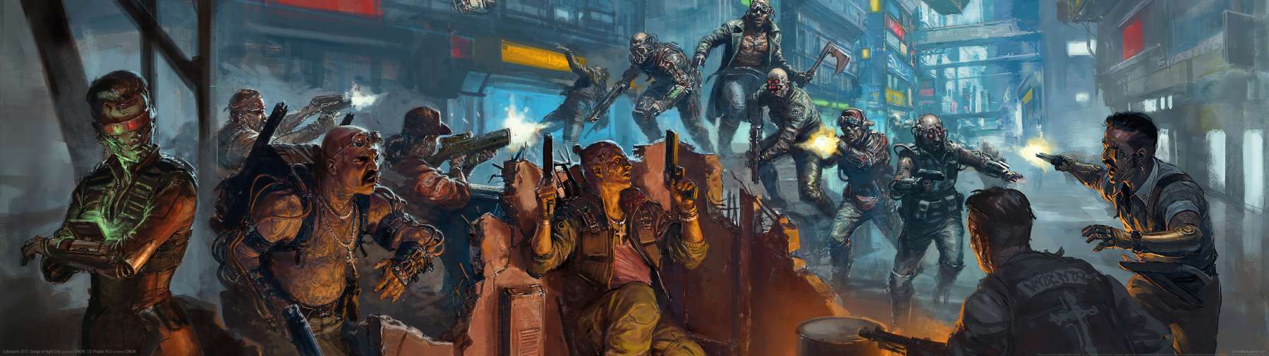 Cyberpunk 2077: Gangs of Night City achtergrond