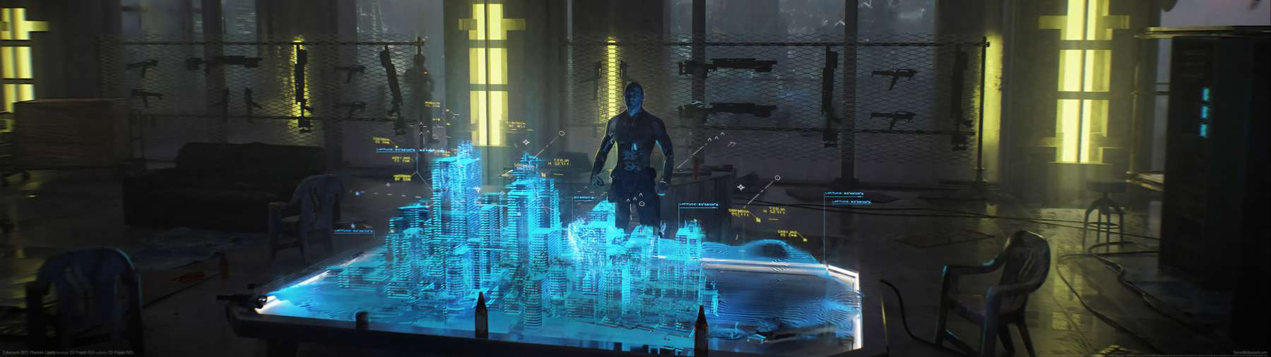 Cyberpunk 2077: Phantom Liberty achtergrond