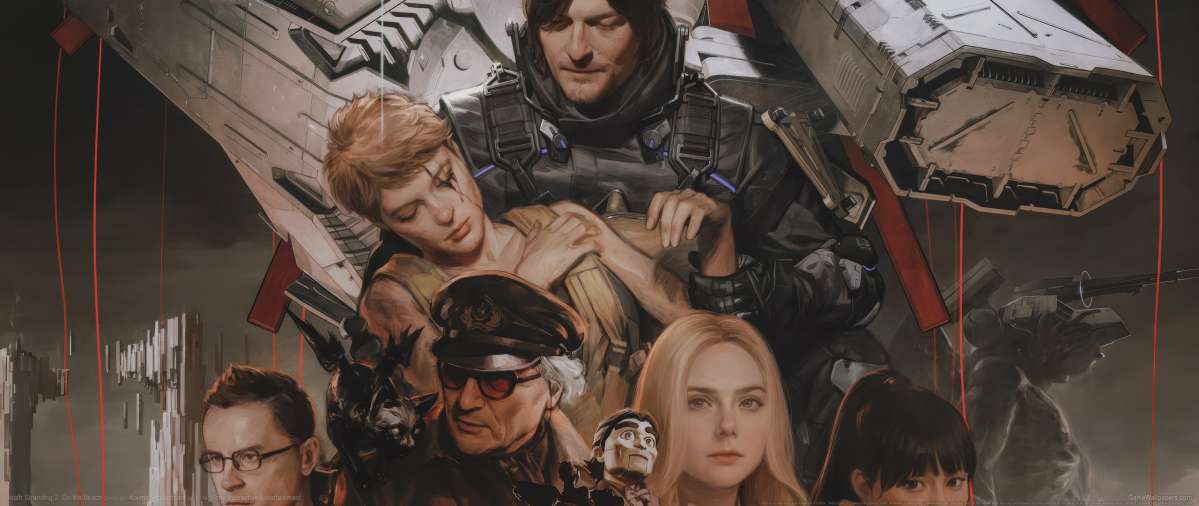 Death Stranding 2: On the Beach achtergrond