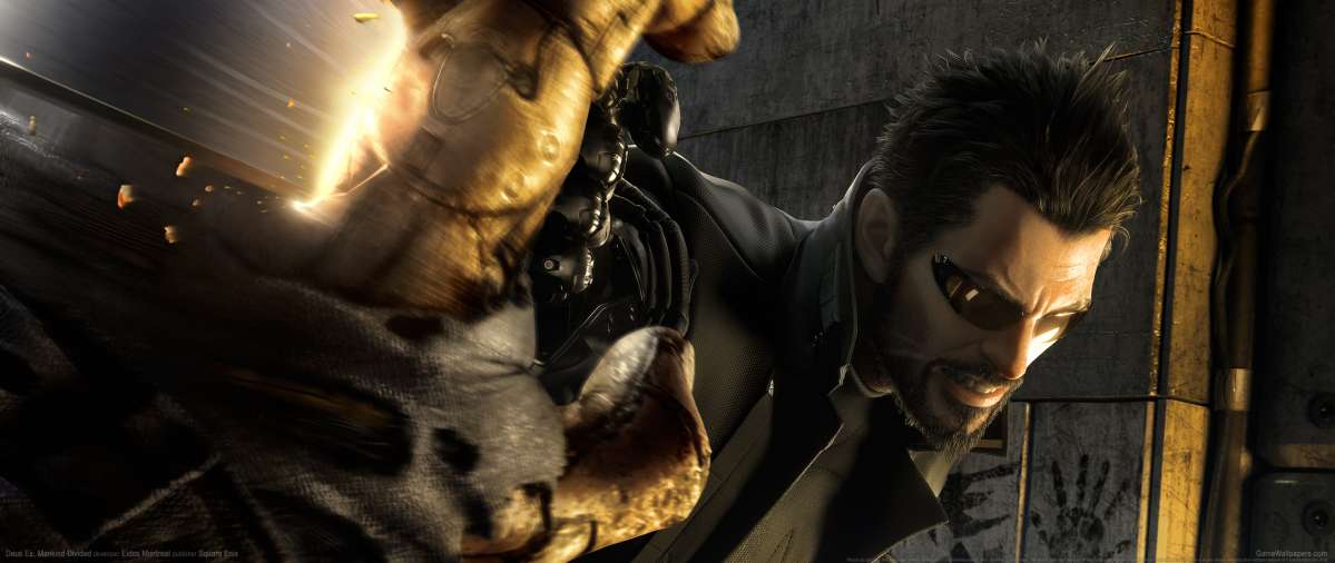 Deus Ex: Mankind Divided ultrawide achtergrond 17