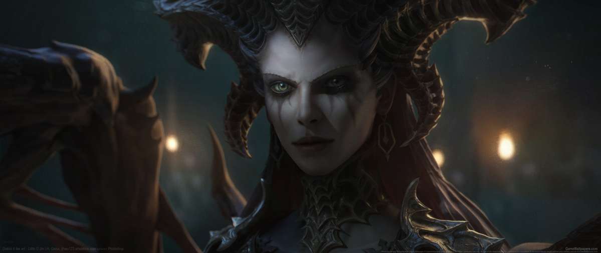Diablo 4 fan art ultrawide achtergrond 03