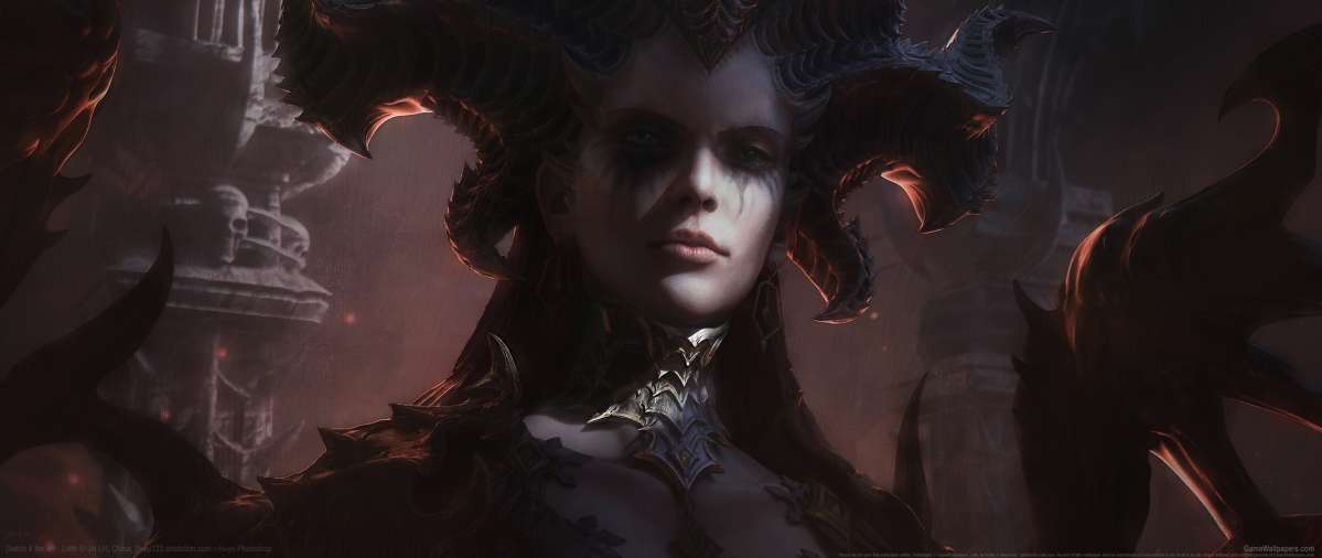 Diablo 4 fan art ultrawide achtergrond 04
