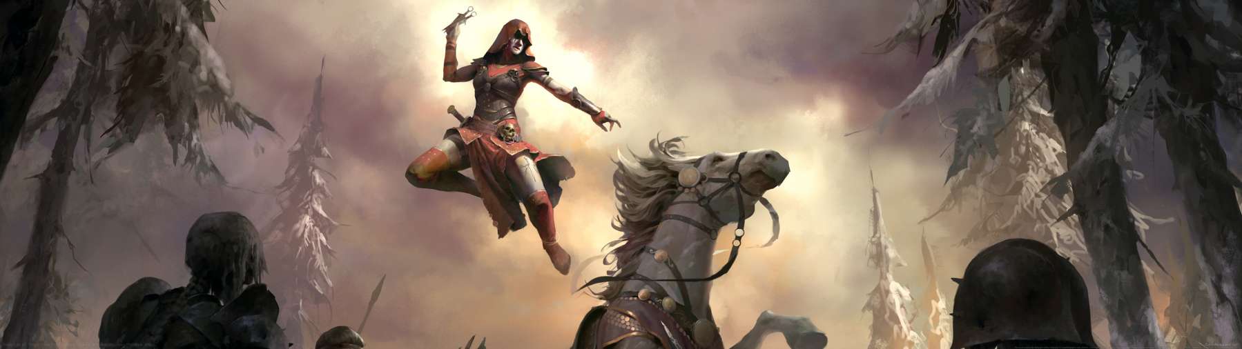 Diablo 4 fan art achtergrond