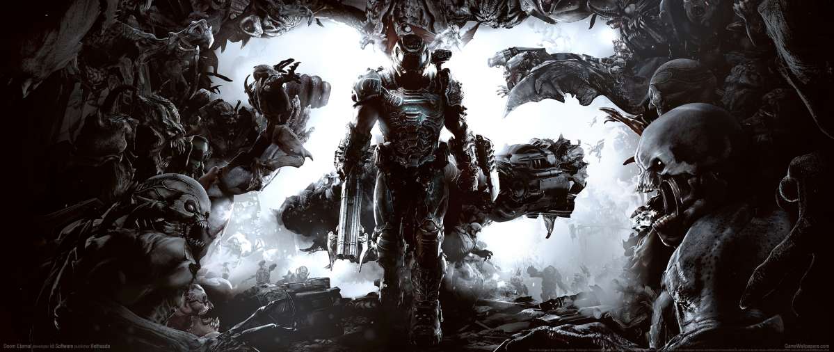 Doom Eternal ultrawide achtergrond 04