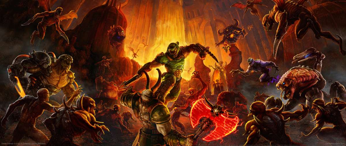 Doom Eternal ultrawide achtergrond 09