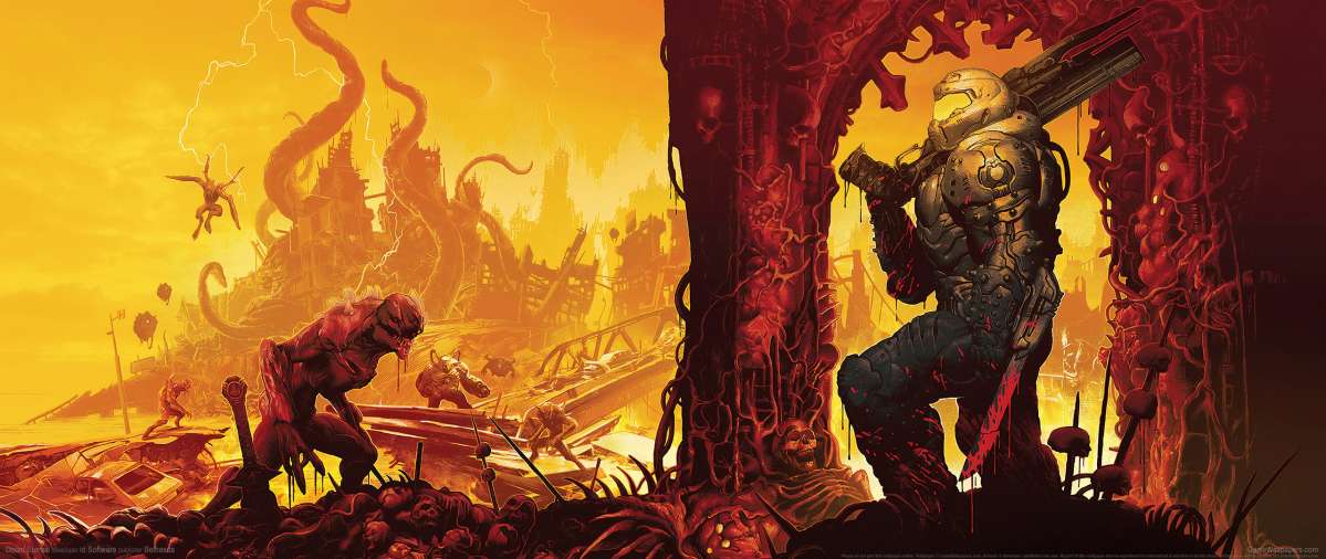 Doom Eternal ultrawide achtergrond 11