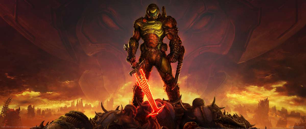 Doom Eternal ultrawide achtergrond 14