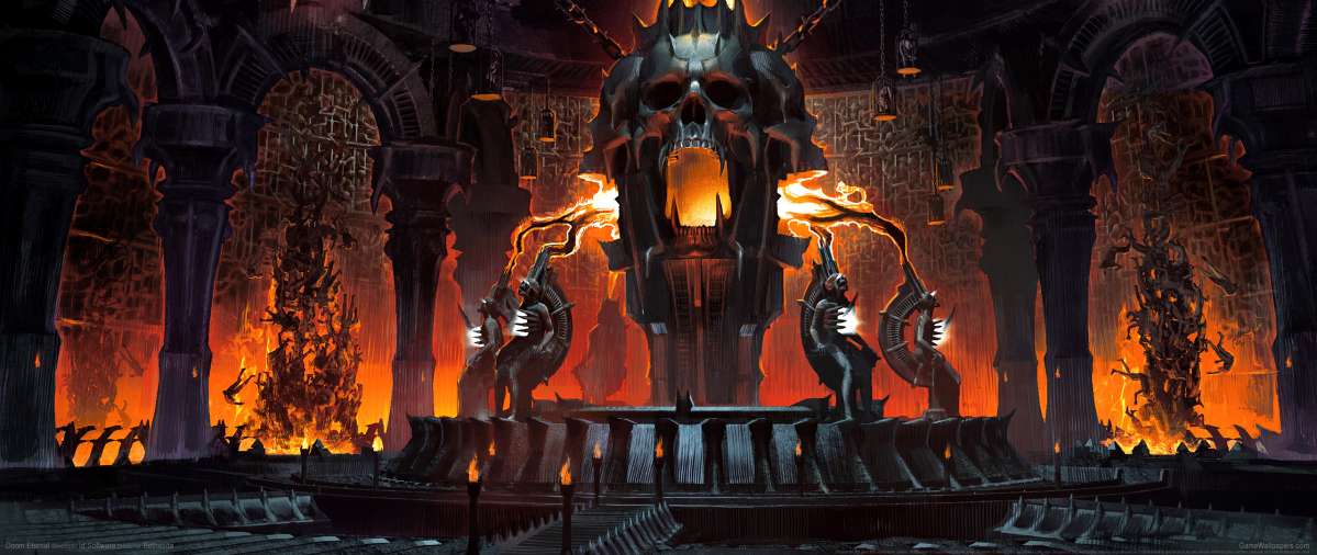 Doom Eternal ultrawide achtergrond 16