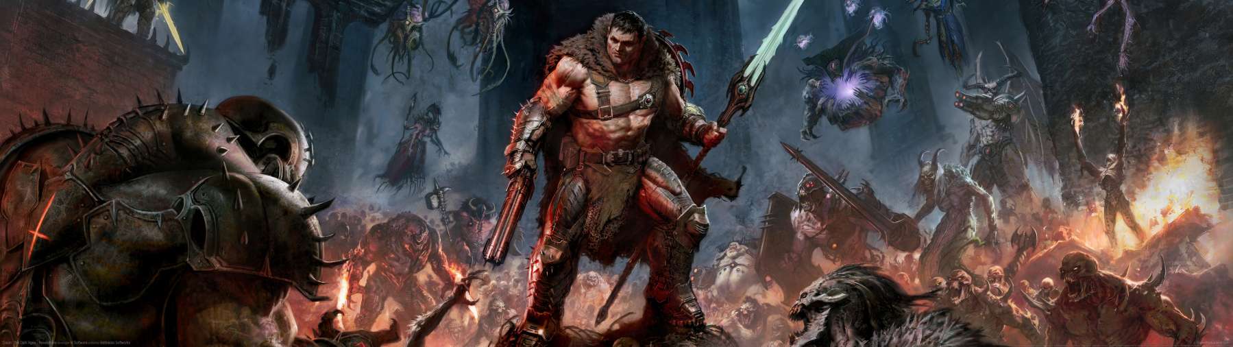 Doom: The Dark Ages - Revelations superwide achtergrond 01