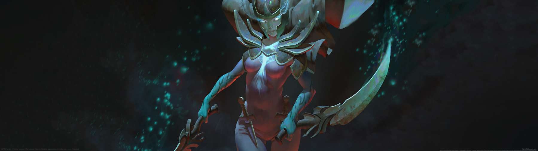 Dota 2 fan art achtergrond