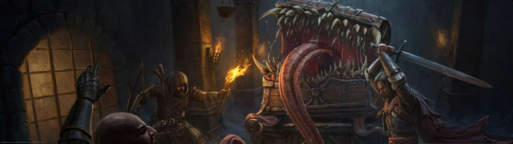 Dungeonborne superwide achtergrond 01