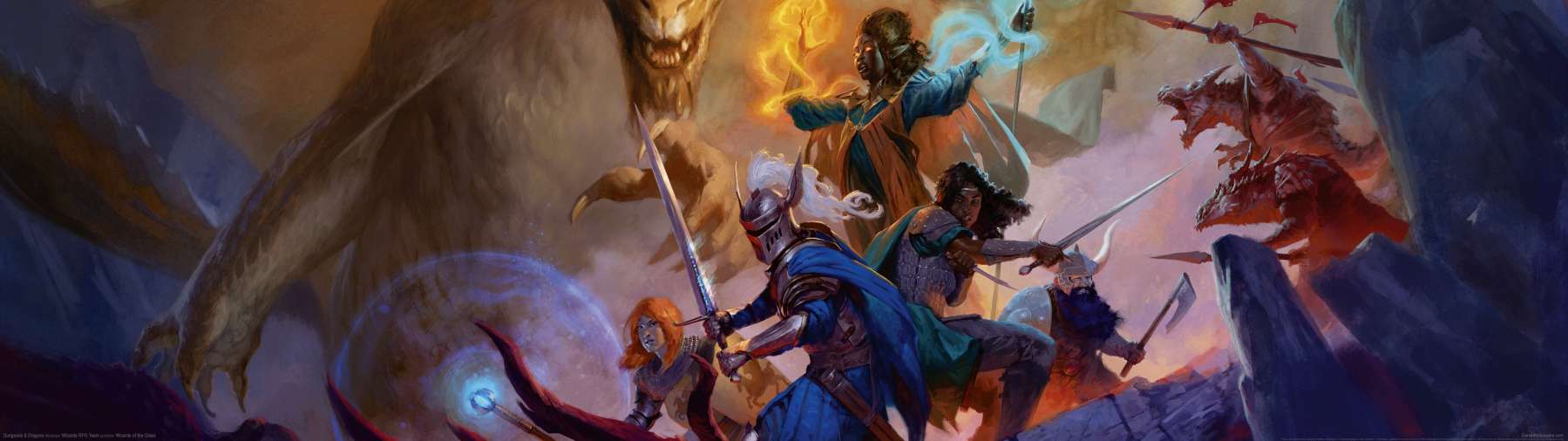 Dungeons & Dragons superwide achtergrond 17