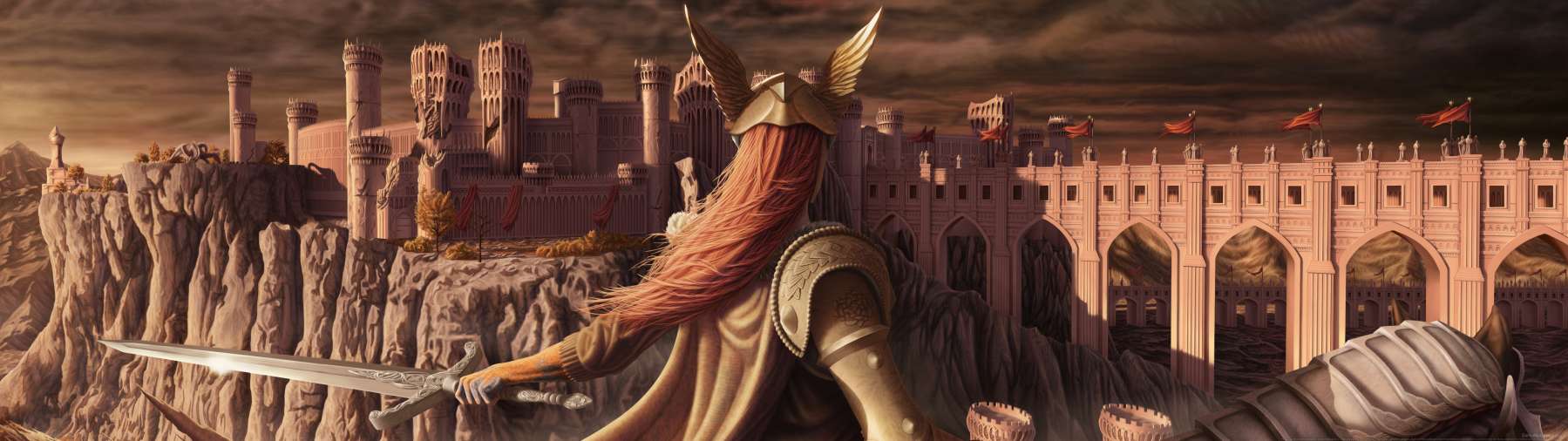 Elden Ring fan art achtergrond