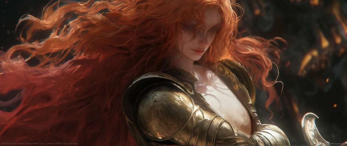 Elden Ring fan art achtergrond