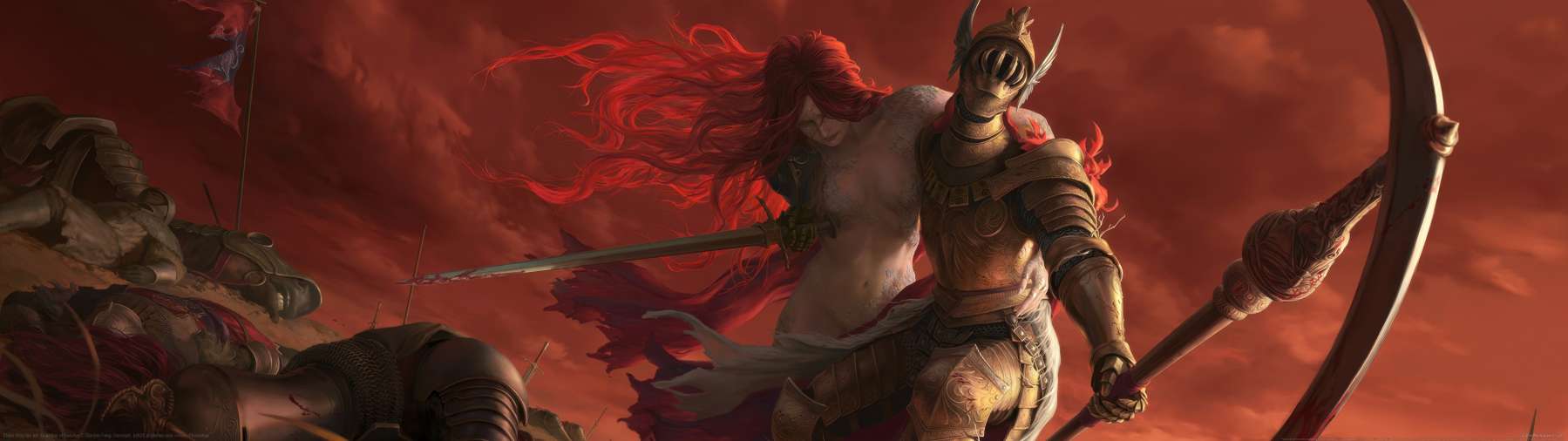 Elden Ring fan art achtergrond