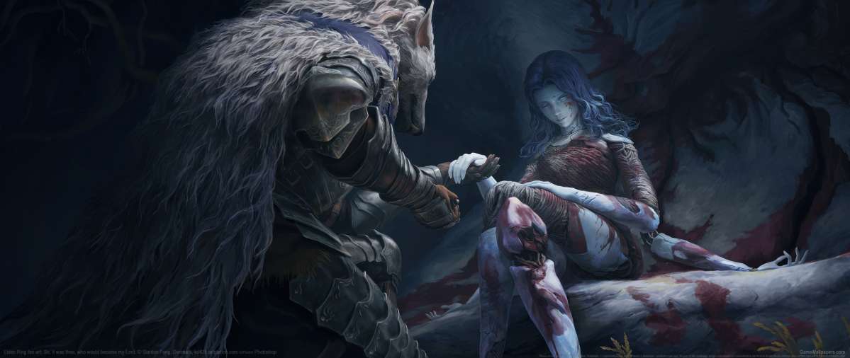 Elden Ring fan art achtergrond