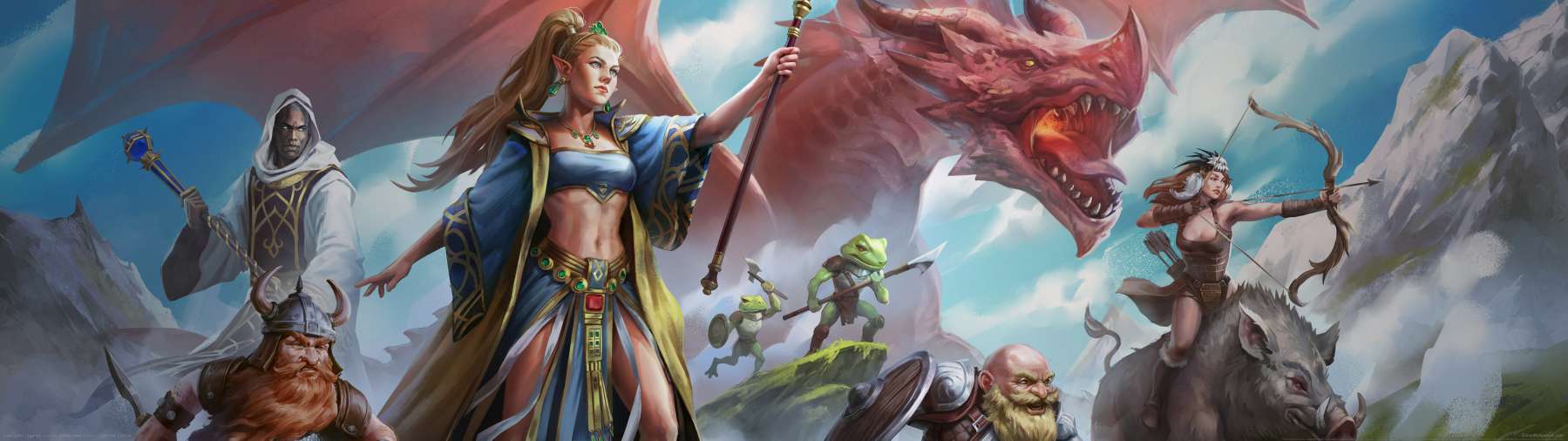 EverQuest Legends superwide achtergrond 01