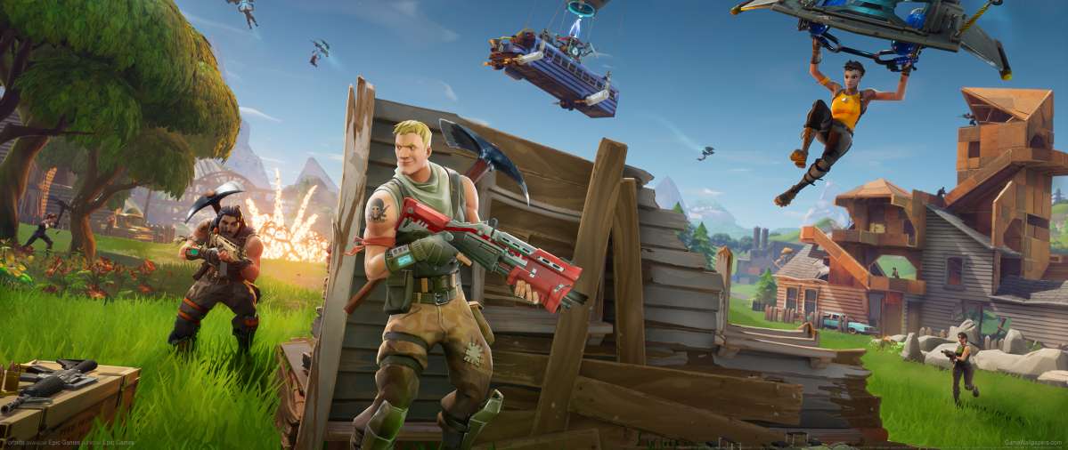 Fortnite ultrawide achtergrond 05