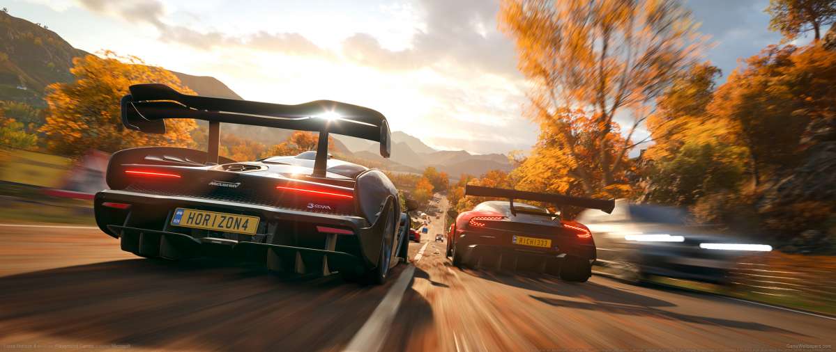 Forza Horizon 4 ultrawide achtergrond 03