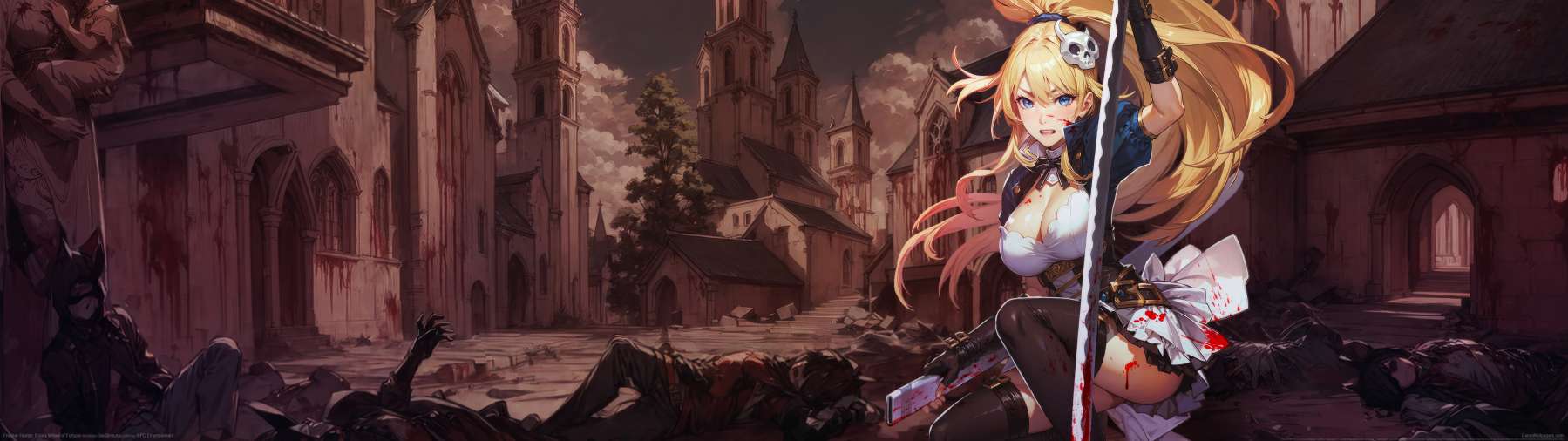 Frontier Hunter superwide achtergrond 01