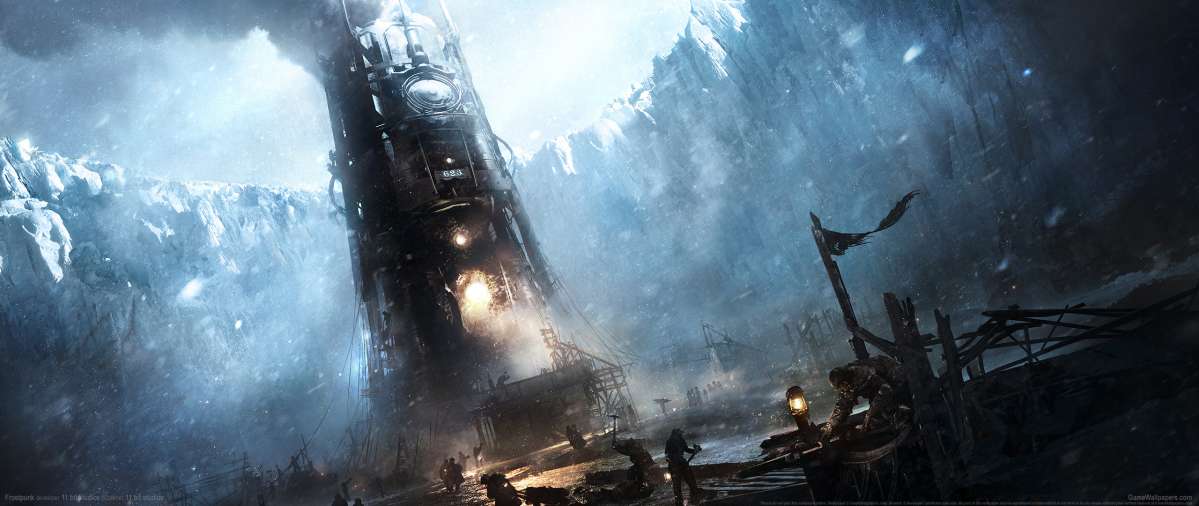 Frostpunk ultrawide achtergrond 01