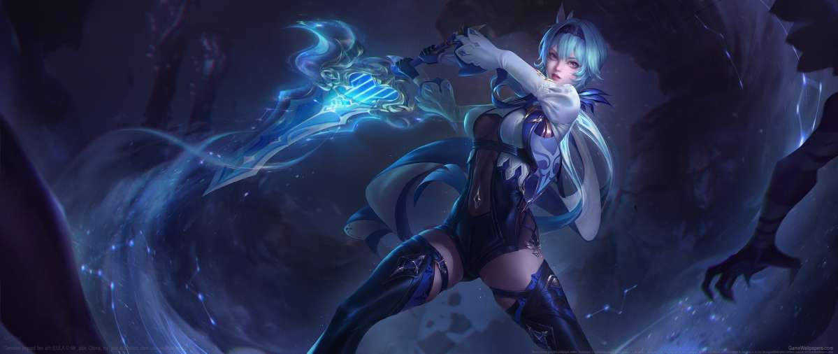 Genshin Impact fan art ultrawide achtergrond 08