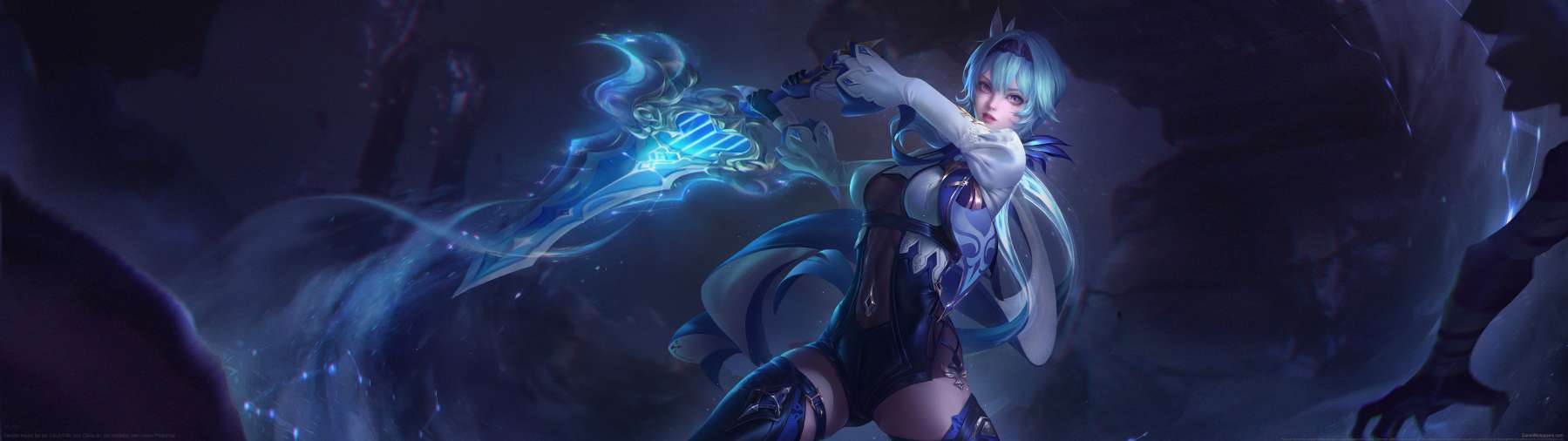 Genshin Impact fan art achtergrond