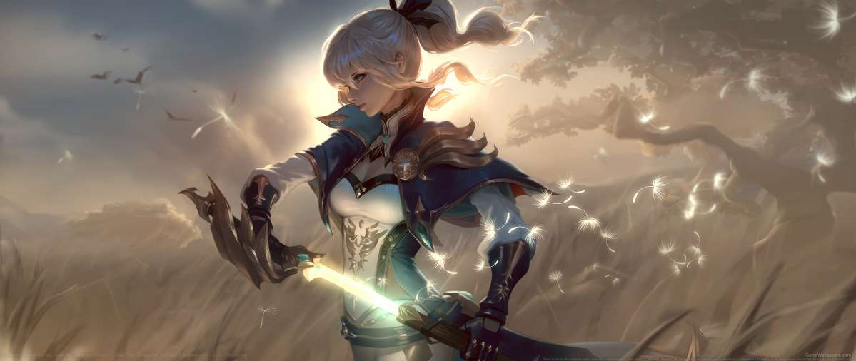 Genshin Impact fan art achtergrond