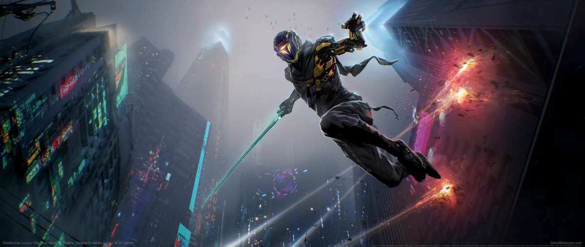 Ghostrunner ultrawide achtergrond 02