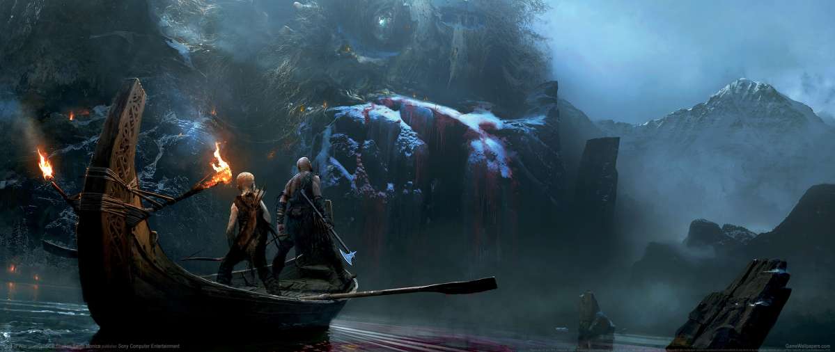God of War 2017 ultrawide achtergrond 10